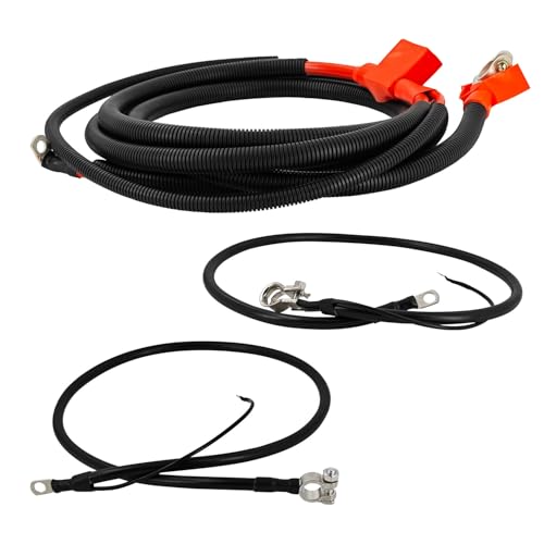 Battery Cables Kit Fits for 1995-1997 Ford F250 F350 Super D