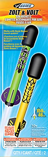 Estes Zolt & Volt Air Rockets (2 Rockets)