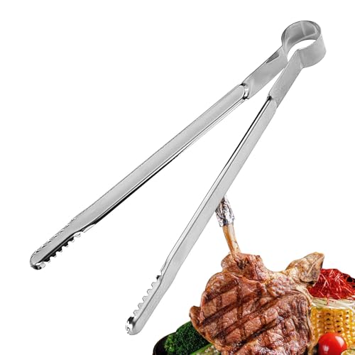 Pinzas de barbacoa - Pinzas para , pinzas de cocina Good Grips | Pinzas de parrilla de montaña de acero inoxidable para cocinar barbacoa, pinzas de cocción antioxidantes, volteadores de barbacoa