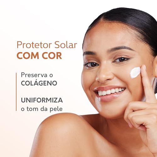 MANTECORP - Protetor Solar Episol Mineral com Cor FPS 30 - Filtros Minerais, Controla Oleosidade, Re
