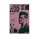 Kampfposter Club, Vintage-Filmposter für Zimmer, 