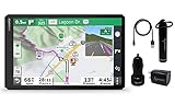 Garmin RV 1090 10in RV Navigator GPS Portable Navigator for RVs with 10in Touchscreen Display, Preloaded Maps with Wearable4U Power Pack Bundle