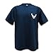 Rapiddominance Air Force Basic Military Tee, Navy, Small