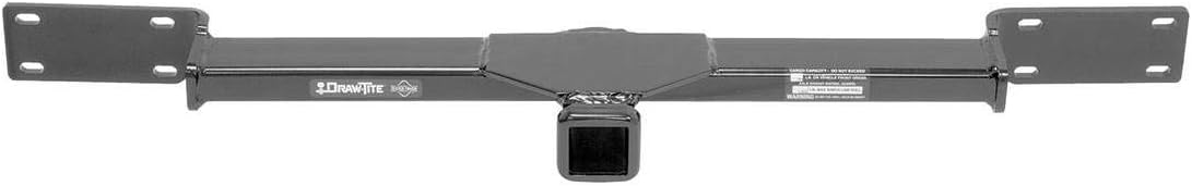 Reese 65063 Front Mount Receiver with 2" Square Receiver opening , Black