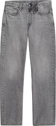 G-STAR Raw - Mens Dakota Regular Straight Jeans, Color Sun Faded Eolith Grey, Size: 32W x 34L4