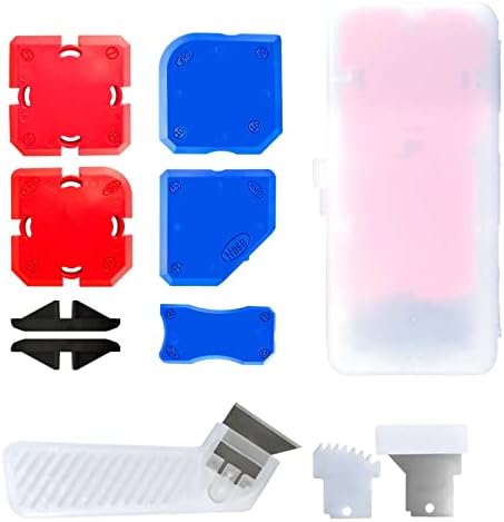 Silicone Profiling Kit7,Silicone Caulking Tools,Professional Caulking Tool Kit with Sealant Finishing Tools and Caulk Removal Tools