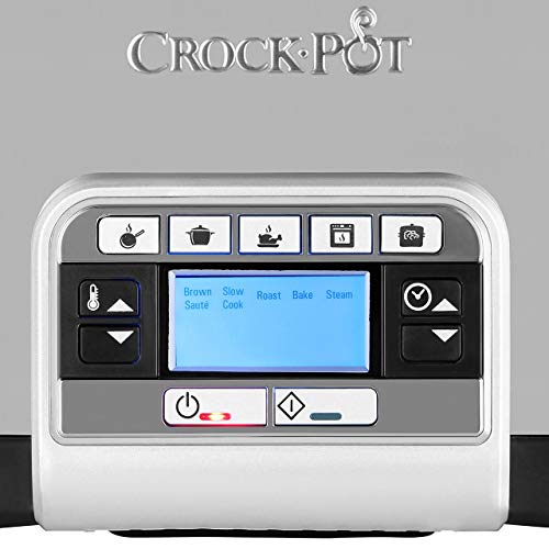 Foto von Crockpot Multi-Cooker | Programmierbarer Slow Cooker | Zum Sautieren, Braten und Dampfgaren | 5,6 l (6–7 Personen)| abnehmbare Schüssel [CSC024X]