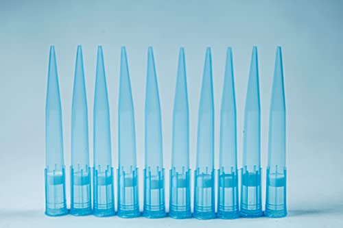 Tyqilin Sterile 1000Ul Filtering Pipette Tips - Universal Filter Pipette Tips - Racked,Rnase/Dnase Free & Pyrogen Safe, Clear, 100 Tips/Rack Pk X 10 Racks（1000 Tips） #TOP4