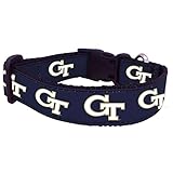 NCAA Georgia Tech Hundehalsband, Gelb, Größe S