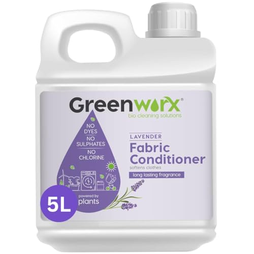 Greenworx Natural Fabric Conditioner & Fabric Softner -5 Ltr I La...