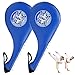 Jorzer Kick Pad Taekwondo Kick Pad Training Equipment Kicking Target Pad EVA Kick Pad Boxing Pads Karate Martial Arts Striking Pad for Kids Youth Adult Blue.