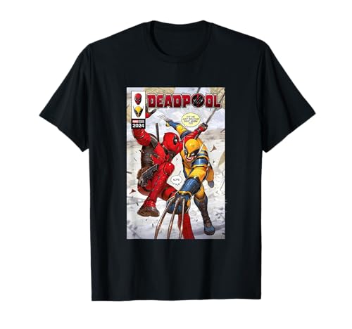 Image of Marvel Studios Deadpool & Wolverine Comic Cover Best Bubs T-Shirt