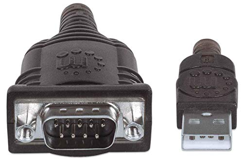 Image of MANHATTAN - STRATEGIC 151856 USB Serial Conv DB9M, FT232RL Chipset,18in