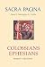 Colossians and Ephesians (Sacra Pagina series-paperback)