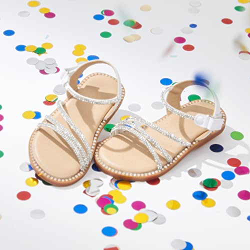 Phiramin Girls Silver Sandals thumb #6