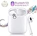 Produktbild Bluetooth Kopfhörer,In-Ear Kabellose Kopfhörer,Bluetooth Headset,Sport-3D-Stereo-Kopfhörer,mit 24H Ladekästchen und Integriertem Mikrofon Auto-Pairing für iPhone/Airpods/Android /Samsung/Huawei