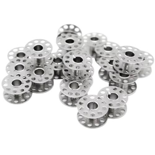 Bobinas de metal para máquina coser con devanado estable anti enredos 2