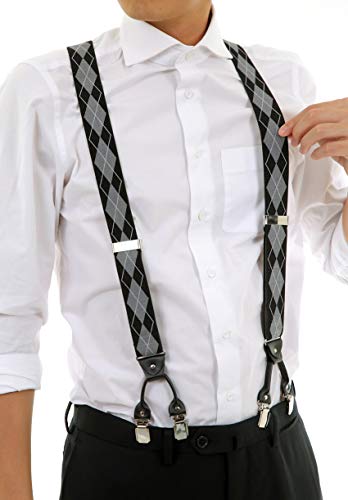 プリーツプリーズ Y字型 サスペンダー　新品　超レアベルト サスペンダー メンズ レディース[品番：HKHM0002802]｜本格派