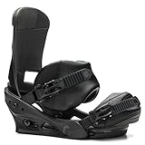 Burton Custom Snowboard Bindings Black Matte Sz L (10+)