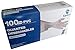 Guantes desechables de pvc 100 unidades (sin látex) - guantes transparentes para limpieza, tatuador, cocina. 100 unidades por caja guantes PVC sin polvo (L)