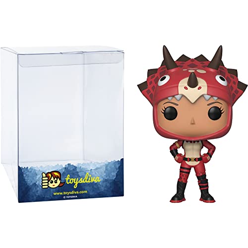 Tricera Ops: P O P ! Games Vinyl Figurine Bundle With 1 Compatible 'Toysdiva' Graphic Protector (462-36024 - B)