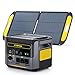VTOMAN Tragbare Powerstation 1000W (2000W Spitze), 828Wh LiFePO4 Solargenerator mit 110W Solarpanel, 0-80% in 60 Min Schnellladung, Erweiterbar bis 2376Wh für Notfall, Camping, Reise, Wohnmobil