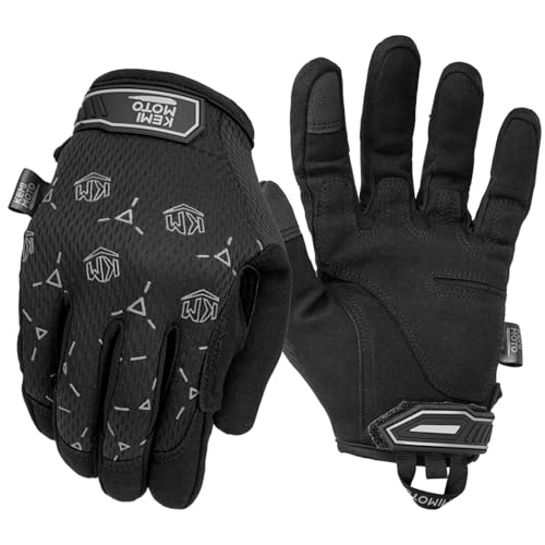 KEMIMOTO Tactical Gloves, Breathable Touchscreen Outdoor