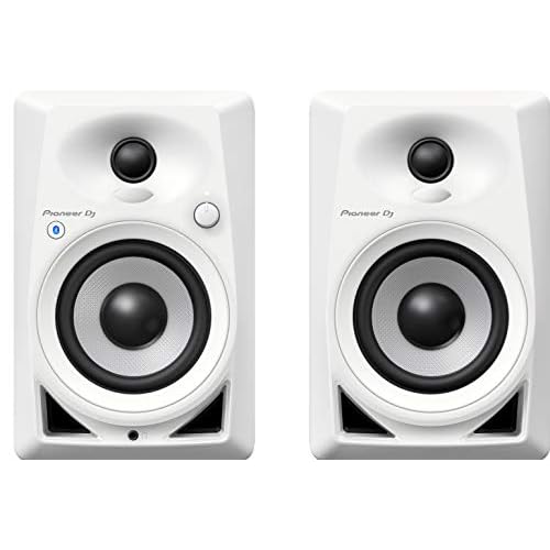 Pioneer DJ DM-40BT-W Bluetooth Studiomonitore, Weiß