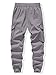 JMIERR Mens Joggers Relaxed Fit Casual Elastic Waist Drawstring Stretch Cargo Pants Tapered Work Hiking Workout Jogger Fall Fashion Sweatpants with Pockets, L, Dark Grey