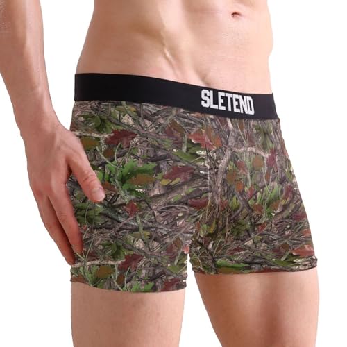 Men's Boxer Briefs Soft Breathable Comfort Underwear Stretch Boxer Shorts S-XXL4