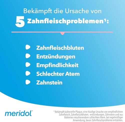 meridol Zahnpasta Zahnfleischschutz, gegen Zahnfleischprobleme, 2x 75 ml – Ansicht 4