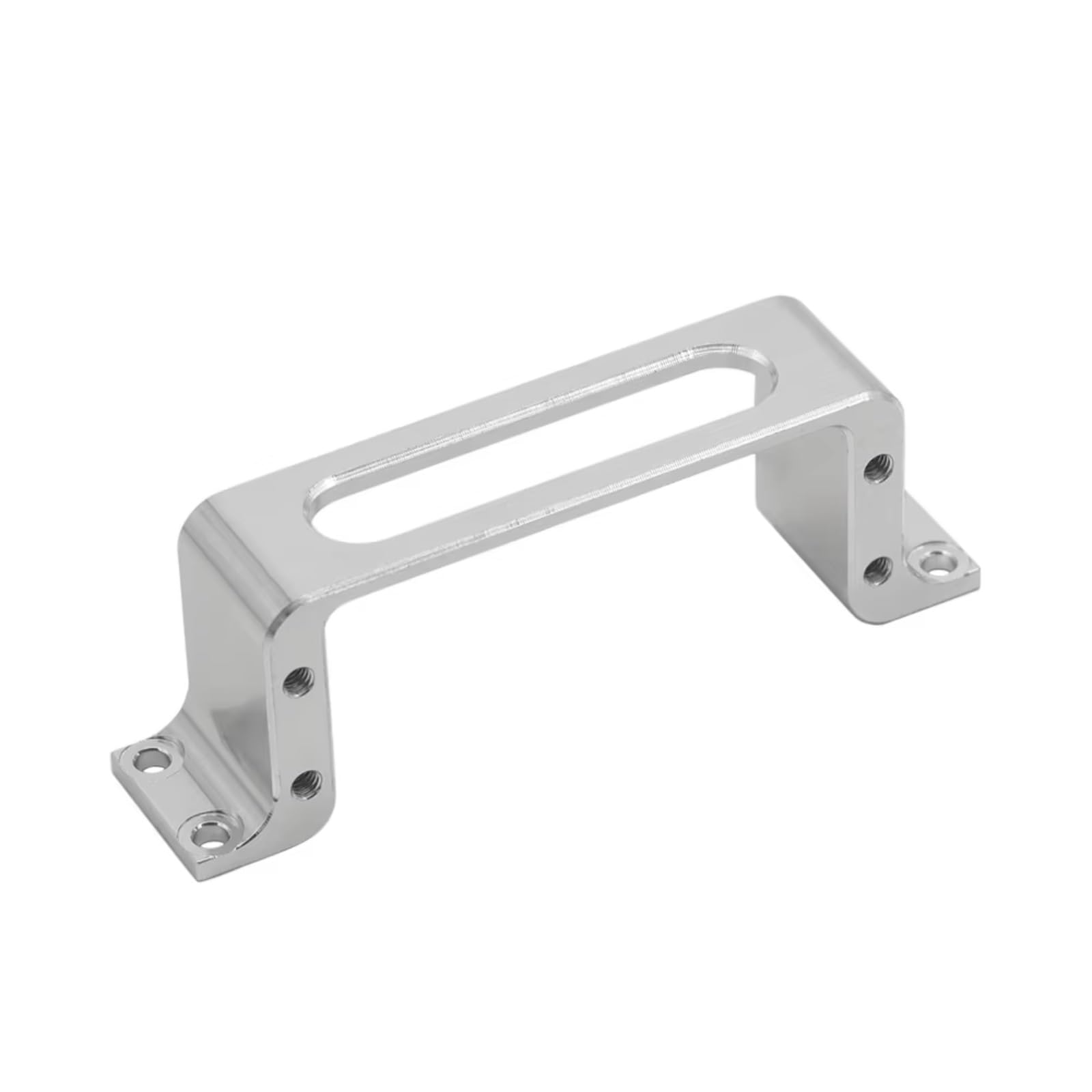 RC Maquettes Accessoires Pour Avion À Voilure Fixe Avion Télécommandé Alliage D'aluminium CNC Support Montage Servo Standard Moyen Cadre Fixe Voiture Télécommandée Maquette Bateau(Silver)