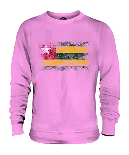 Sweat-shirt Togo au drapeau délavé Candymix, une idée cadeau unisexe idéale