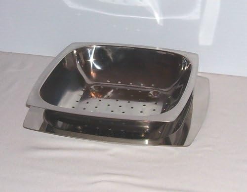 Fruit Washing Bowl and plate Stainless Steel