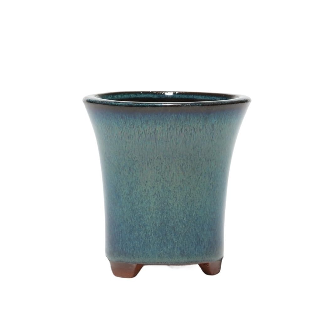 NEBE Planter Boxes Outdoor Purple Sand Flower Pot Ceramic Small Succulent Orchid Planting Pots