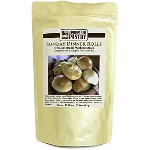 The Prepared Pantry Sunday Dinner Roll Bread Mix; Single Pack; Makes 12 Rolls Cover