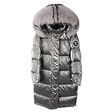 【Halten Sie warm】 Unsere Daunenjacken verwenden / Polyester /, Kämpfen Sie ohne Sorge gegen starken Wind mit den Winterjacken für Frauen, auf die sich Frauen verlassen können. Unsere stylischen, komprimierbaren und leichten Daunenjacken sind ideal für unterwegs. lässt Sie auch bei herausfordernden Wetterbedingungen überlegenen Halt und Wärme genießen.