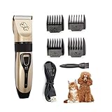 SunaOmni Kit De Cortapelos para Perros, Cortapelos EléCtricos para Mascotas, Cortapelos InaláMbricos para Gatos De...
