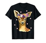 Schöne Geschenkidee für Rehliebhaber, und Rehfans. Das perfekte Outfit für den Sommer, Frühling, zu Ostern ins Osterkörbchen, zum Geburtstag oder Weihnachten.