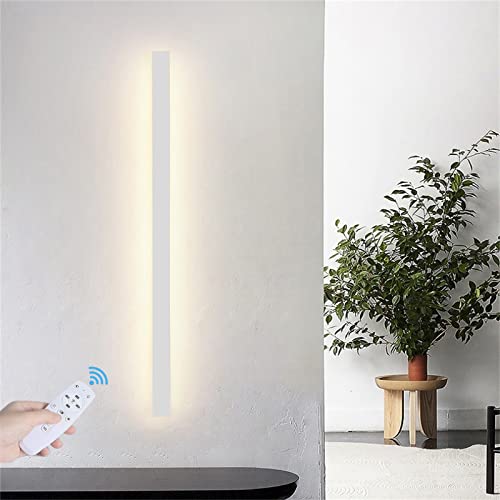 Applique murale extérieure LED dimmable IP65 de 30cm avec télécommande