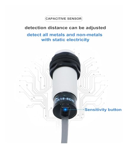 Module d'inductance CR18-8DN NPN NO et capteur de niveau d'eau capacitif - 4