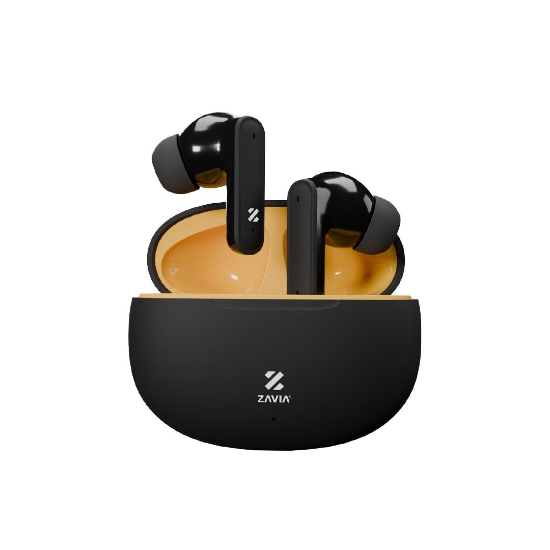 Atom 501 Transparent Earbuds,Bluetooth 5.1 Earphones,50 Hours Playtime with Case,Ipx6 Dust&Waterproof,with Gaming Mode (Brown),in-Ear-image-39