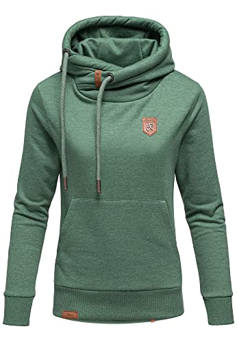 REPUBLIX Damen Kapuzenpullover Sweatjacke Pullover Hoodie Sweatshirt RD-001...