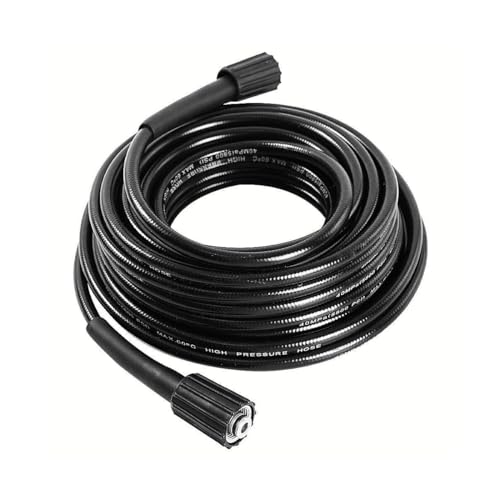Pressure Washer Hose for Power Washer –Kink Free Pressure Washing Extension Hose 50 FT – Universal Electric Power Wash Hose for Replacement – Compatible with M22 Fittings,5800 PSI