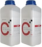 SOLUP Ätznatron 1kg 99% Reinheit NaOH I Sodium Hydroxide I Natriumhydroxid für Seifenherstellung...