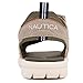 Nautica Kids Open Toe Sport Sandals Youth Athletic Outdoor Summer Shoes Adjustable Hook and Loop Straps, Comfortable for Boys Girls - Jimmy Y - Khaki Olive-2