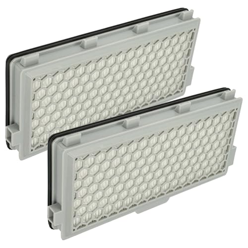 Filtre d'évacuation HEPA vhbw pour aspirateur Miele S5381 S5410 S5421 S5510, lot de 2