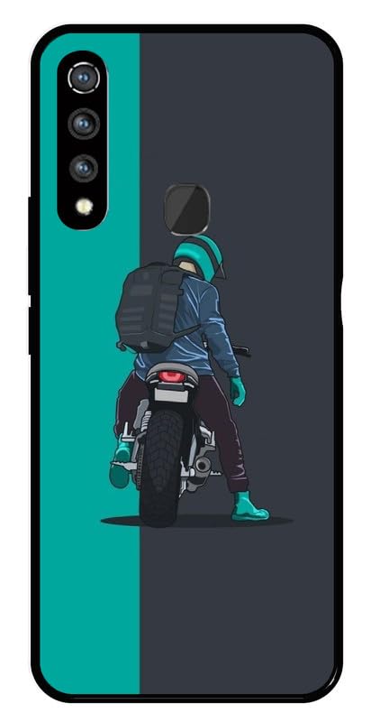 theStyleO Back Cover for Vivo Z1 Pro | Bike Rider | Full Camera Protection | Soft Rubber Edges | Armor Bumper Case (B0CHQD635M) Amazon Price History, Amazon Price Tracker