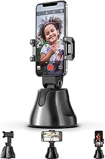 Selfie Stick,Prosvet 360°Rotation Auto Face&Object Tracking Smart Shooting Camera Phone Mount,Cature 360°Camera Men
