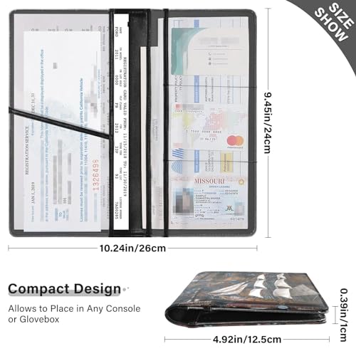 Organizador de Documentos de Cuero miniatura 3